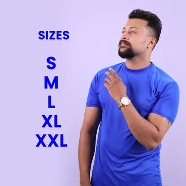 Pack Of 10 Pocket Round Neck T-Shirts With Golden Watch Free (10RT7)