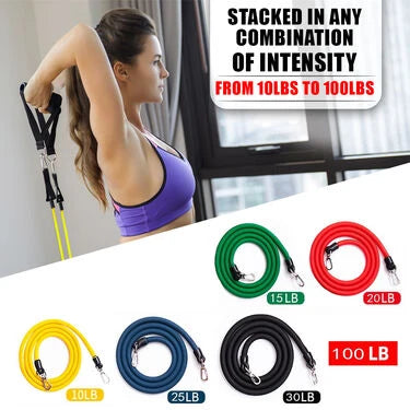 11 in 1 Resistance Band Body Exerciser