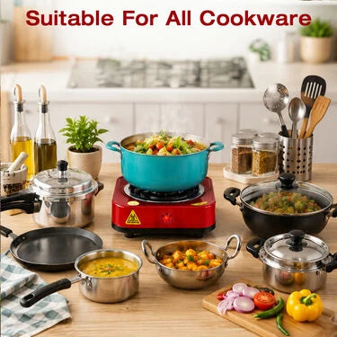 Kitchen Queen Flameless Electric Cooking Stove (ECS1)