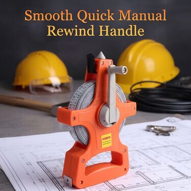 100 Ft Measuring Tape For Construction