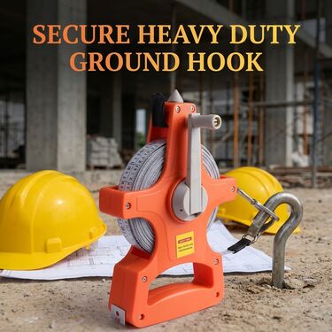 100 Ft Measuring Tape For Construction