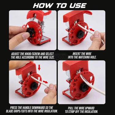 Professional Adjustable Wire Stripper Machine (HT143)
