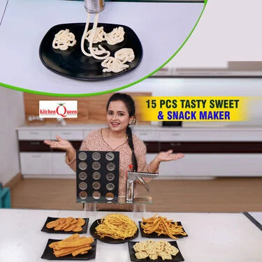 15 Pcs Snack Maker