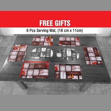16 Pcs Living Room Set with 12 Free Gifts