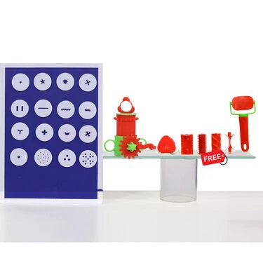 16 Pcs Namkeen Maker + 6 Pcs Roller Cutter