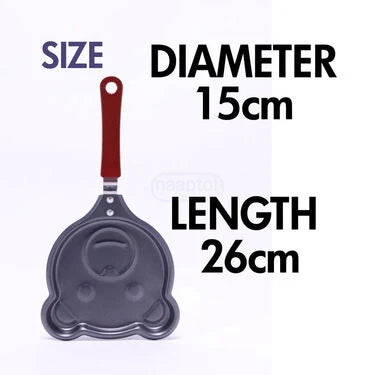 Teddy Shaped Nonstick Frying Pan (1SFP1)