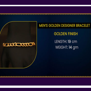 2 Golden Chain + Bracelet + Ring + Digital Watch