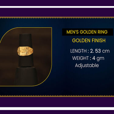 2 Golden Chain + Bracelet + Ring + Digital Watch