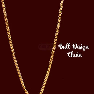 2 Golden Chain with Pendant