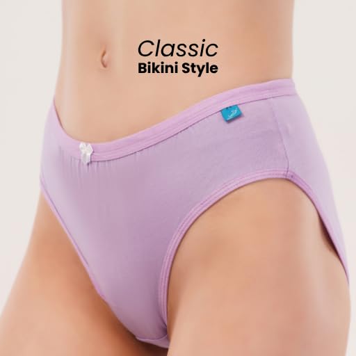 High Waist Hipster in Beige with Inner Elastic