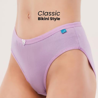 High Waist Hipster in Beige with Inner Elastic