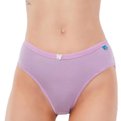 High Waist Hipster in Beige with Inner Elastic