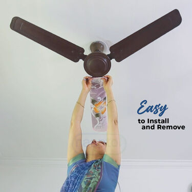 4 Pcs Protective Designer Fan Cover Set - Buy 2 Get 1 Free (B2G1FC)