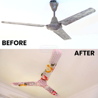 4 Pcs Protective Designer Fan Cover Set - Buy 2 Get 1 Free (B2G1FC)