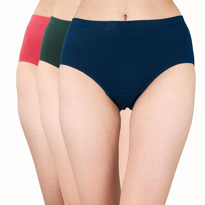 Pack of 3 High Waist Hipster Panties