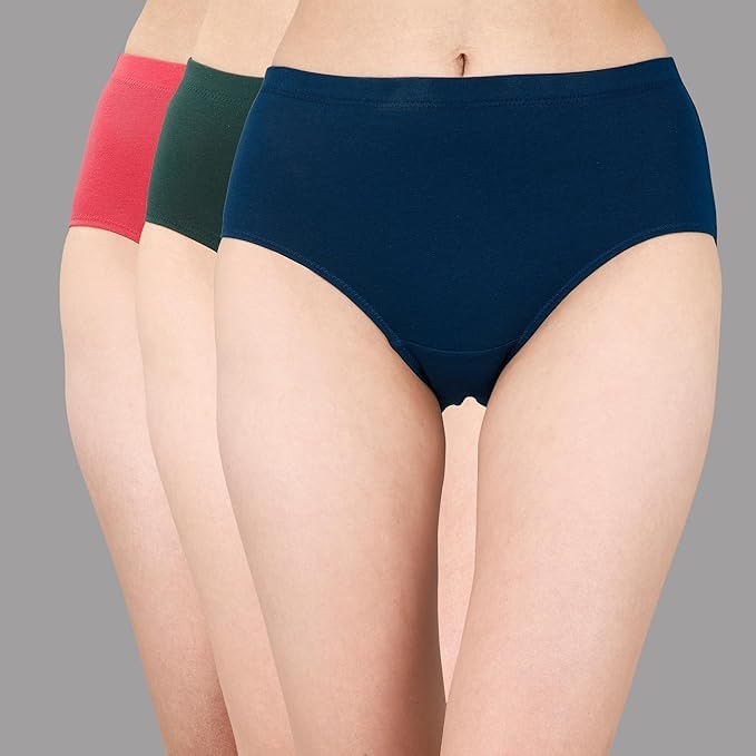 Pack of 3 High Waist Hipster Panties