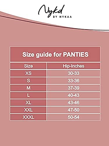 Pack of 3 High Waist Hipster Panties
