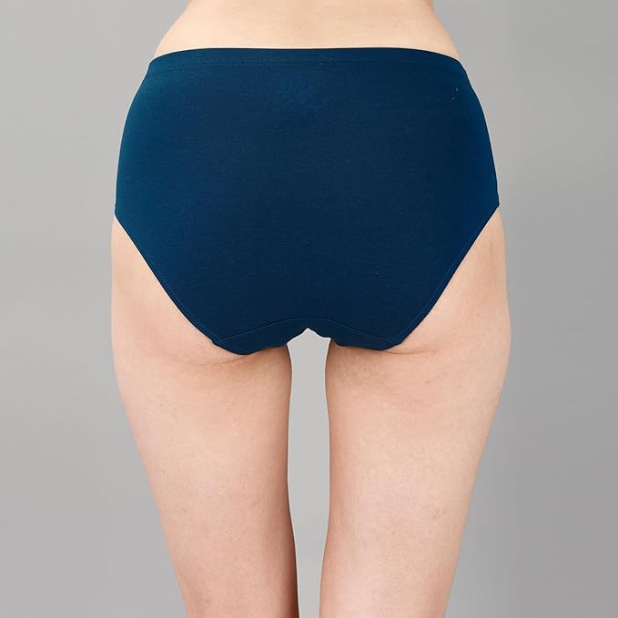Pack of 3 Mid Waist Hipster Panties