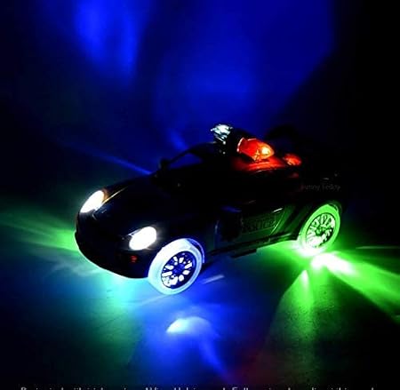 Bump & Go Police Car with Light & Music Opening Door