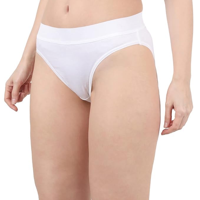 Pack of 2 Mid-Waist Seamless Bonded Hipster Panties