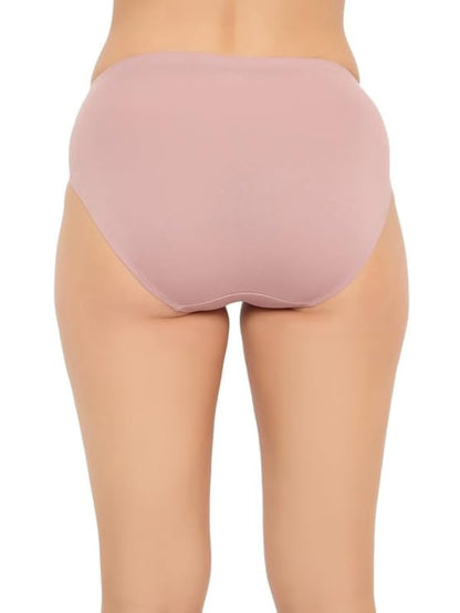 Mid Waist Hipster Panty in Turquoise Blue