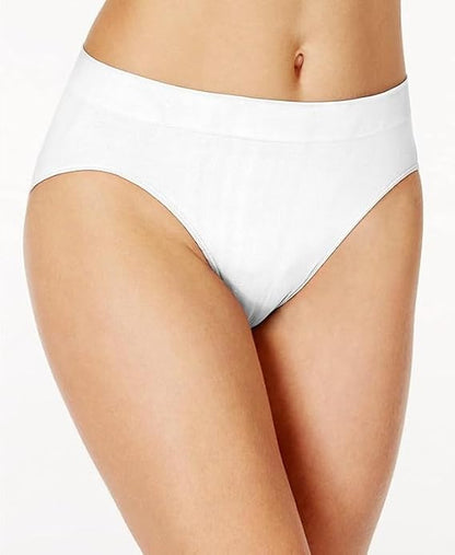 Pack of 2 Mid-Waist Seamless Bonded Hipster Panties