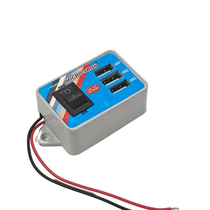 12V/24V Dual/USB//PORT DC Charger For All Truck