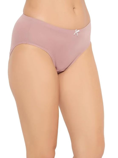 Mid Waist Hipster Panty in Turquoise Blue