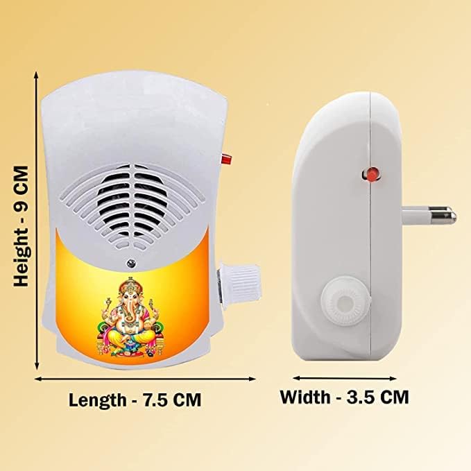 10 In 1 Big Mantra Device With Mandir Decorative Lights