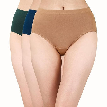 Pack of 3 Mid Waist Hipster Panties