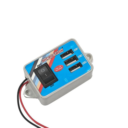 12V/24V Dual/USB//PORT DC Charger For All Truck