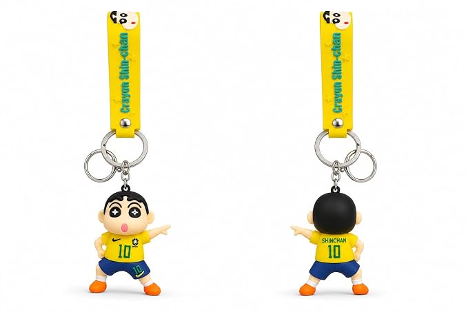 Shin-Chan Face Rotating Keychain