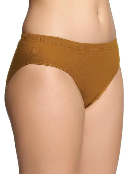 Pack of 4 Women's High-Waist Hipster Panties