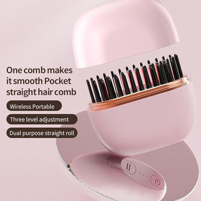 Mini Wireless Hair-Straightener
