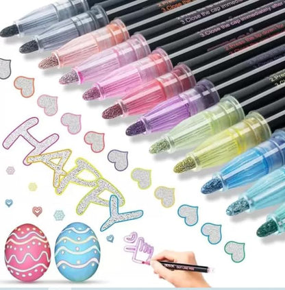 Outline Markers | 12 Color Set