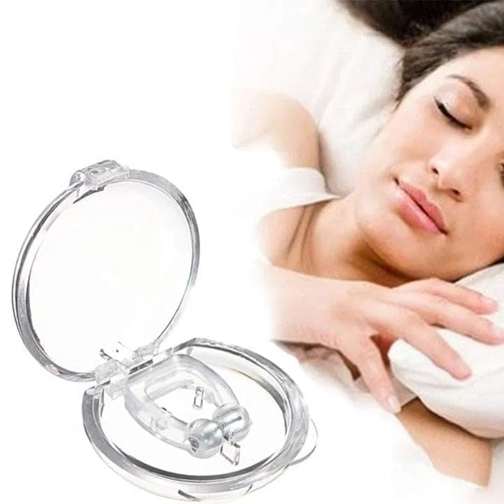 Anti Snoring Device for Men Women Magnetic Snoring Stopper Nose Clip Snore free Anti-snoring Device  (Nose Clip)