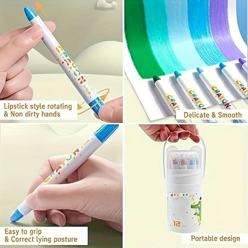 Ultra-Silky Twistable Gel Crayons