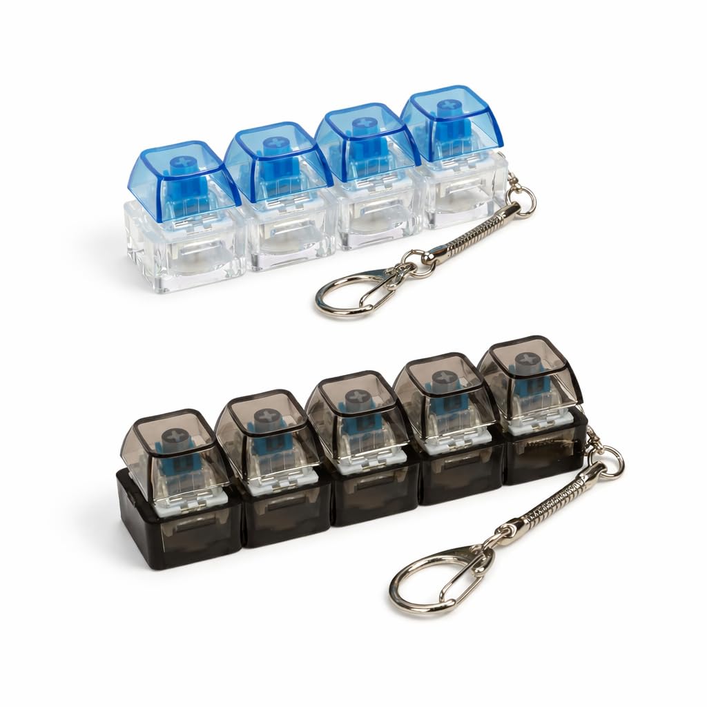 Mechanical Click-Fidget keychain
