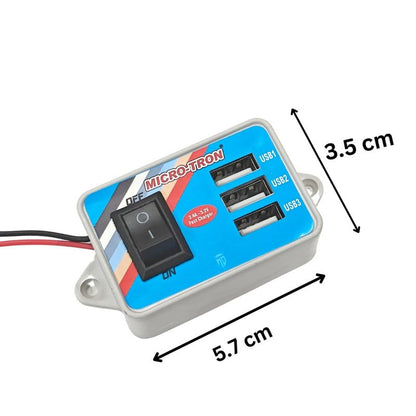 12V/24V Dual/USB//PORT DC Charger For All Truck