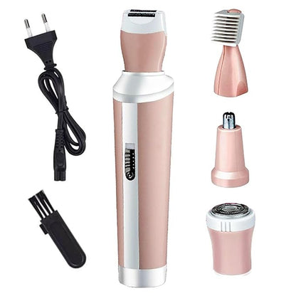 2 in 1 Rechargeable Beard And Nose Hair Trimmer