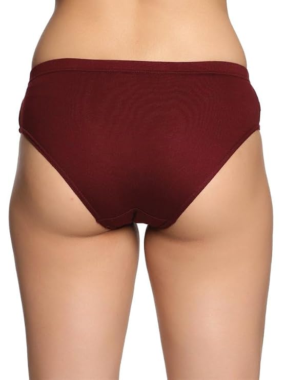 Pack of 4 Women's High-Waist Hipster Panties
