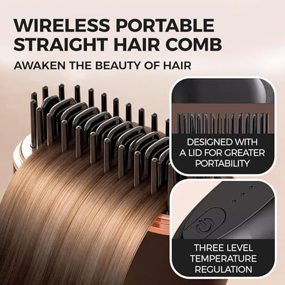 Mini Wireless Hair-Straightener