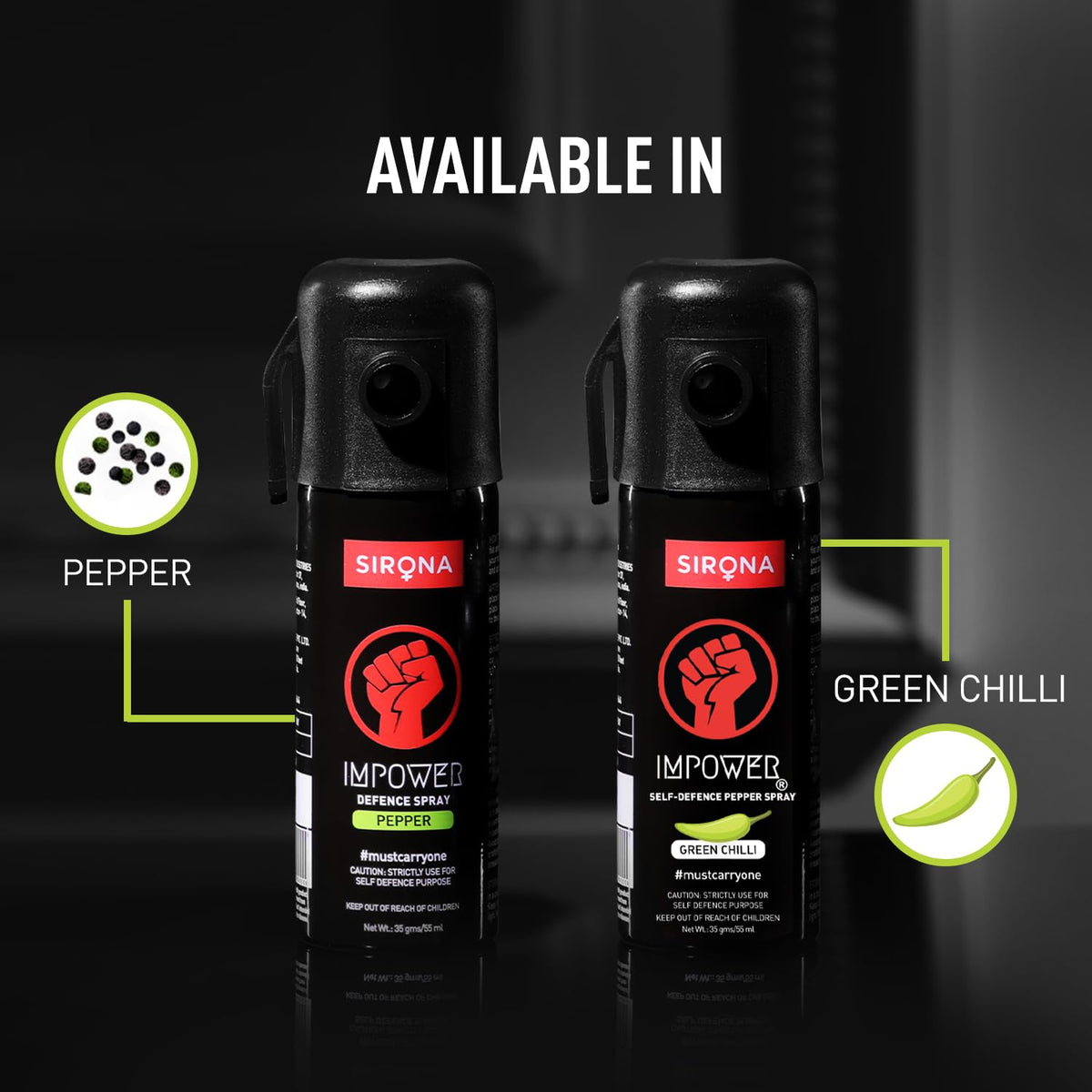 Self-protection Pepper spray