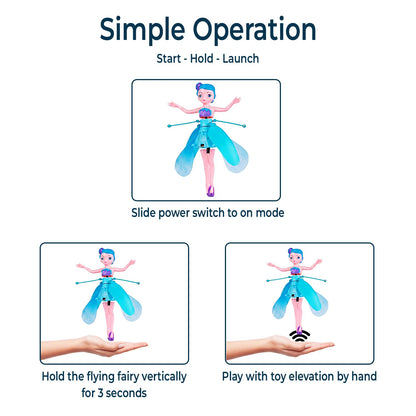 Princess Doll for Kids_Magic Flying Fairy Doll
