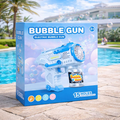 Hole battery operated Bubbles Gun Toys for Boys and Girls