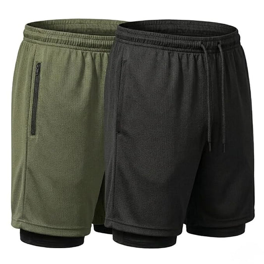 2 Comfortable Cotton Rich Shorts For Mens With Free Leatherite Wallet And Digital Watch