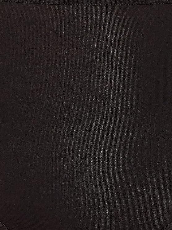 High Waist Hipster in Black with Inner Elastic