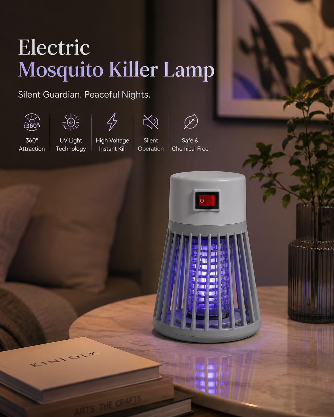 2 In 1 Mosquito Killer & Pest Repellent Machine