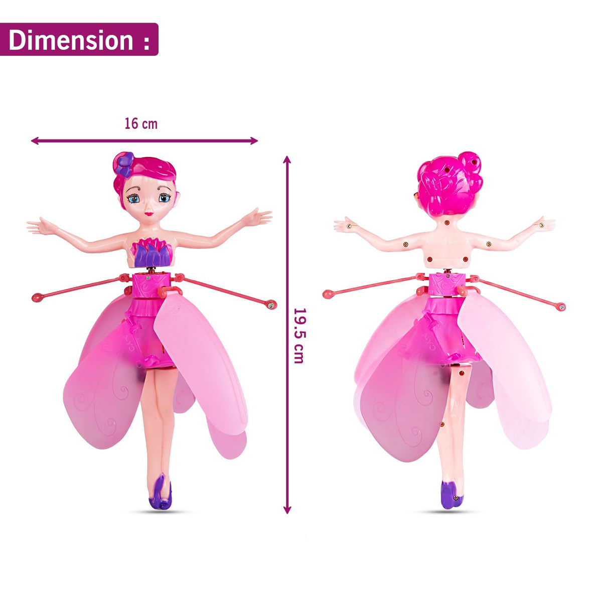 Princess Doll for Kids_Magic Flying Fairy Doll