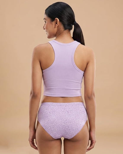 Pack of 3 High Waist Hipster Panties